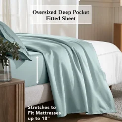 SUPERIOR® Egyptian Cotton Classic Soft 650tc Deep Pocket Sheet Set