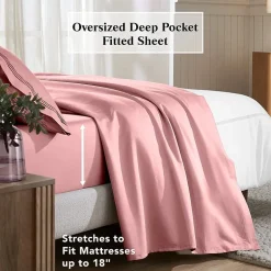 SUPERIOR® Egyptian Cotton Classic Soft 650tc Deep Pocket Sheet Set