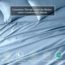 SUPERIOR® Egyptian Cotton Classic Soft 650tc Deep Pocket Sheet Set