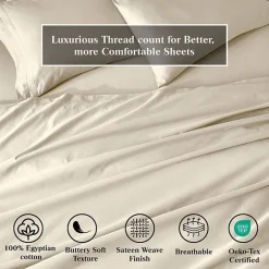 SUPERIOR® Egyptian Cotton Classic Soft 650tc Pillowcase
