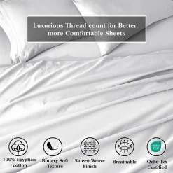 SUPERIOR® Egyptian Cotton Classic Soft 650tc Pillowcase