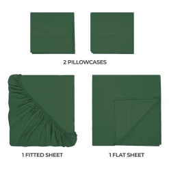 SUPERIOR® Egyptian Cotton Durable Soft 400tc Deep Pocket Sheet Set