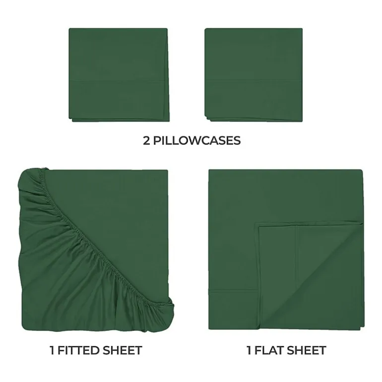SUPERIOR® Egyptian Cotton Durable Soft 400tc Deep Pocket Sheet Set