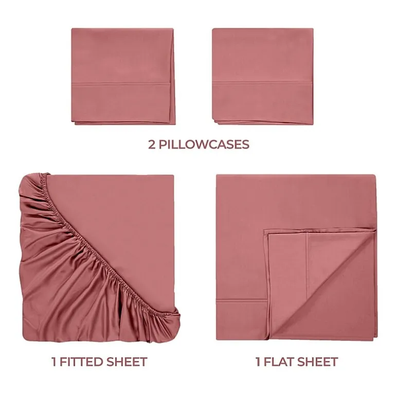 SUPERIOR® Egyptian Cotton Durable Soft 400tc Deep Pocket Sheet Set