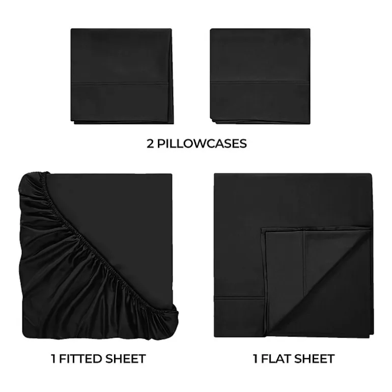 SUPERIOR® Egyptian Cotton Durable Soft 400tc Deep Pocket Sheet Set