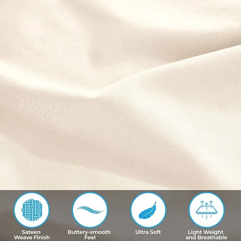 SUPERIOR® Egyptian Cotton Durable Soft 400tc Deep Pocket Sheet Set