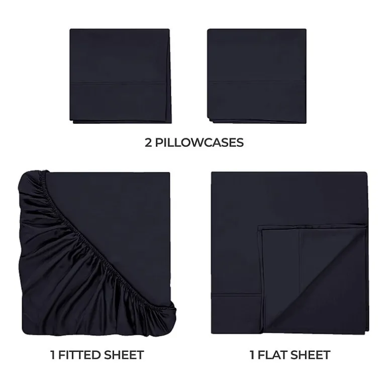 SUPERIOR® Egyptian Cotton Durable Soft 400tc Deep Pocket Sheet Set