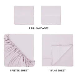 SUPERIOR® Egyptian Cotton Durable Soft 400tc Deep Pocket Sheet Set