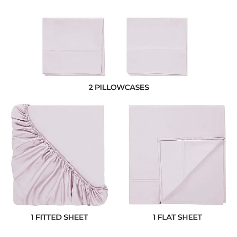 SUPERIOR® Egyptian Cotton Durable Soft 400tc Deep Pocket Sheet Set
