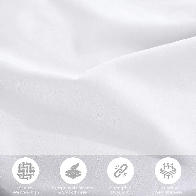 SUPERIOR® Egyptian Cotton Luxury Sateen 700tc Deep Pocket Sheet Set