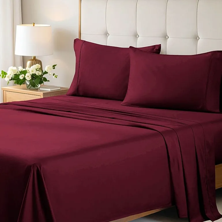 SUPERIOR® Egyptian Cotton Luxury Sateen 700tc Deep Pocket Sheet Set