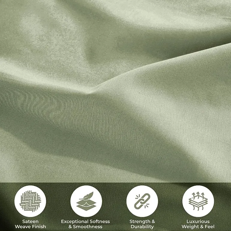 SUPERIOR® Egyptian Cotton Luxury Sateen 700tc Deep Pocket Sheet Set