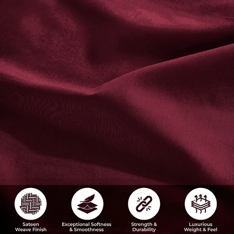 SUPERIOR® Egyptian Cotton Luxury Sateen 700tc Deep Pocket Sheet Set