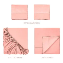 SUPERIOR® Egyptian Cotton Luxury Sateen 700tc Deep Pocket Sheet Set