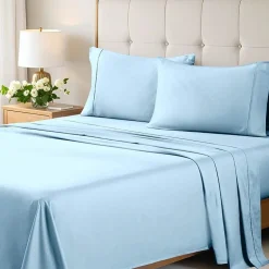 SUPERIOR® Egyptian Cotton Luxury Sateen 700tc Deep Pocket Sheet Set