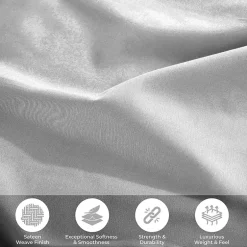 SUPERIOR® Egyptian Cotton Luxury Sateen 700tc Deep Pocket Sheet Set