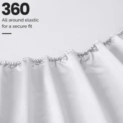 SUPERIOR® Egyptian Cotton Sateen 1000tc Deep Pocket Sheet Set
