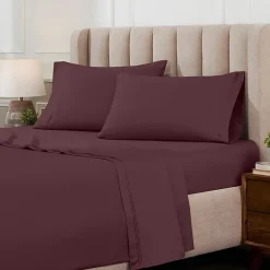 SUPERIOR® Egyptian Cotton Sateen 1000tc Deep Pocket Sheet Set