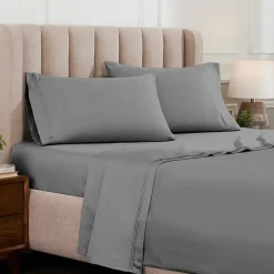 SUPERIOR® Egyptian Cotton Ultra Luxury Sateen 1500tc Deep Pocket Sheet Set