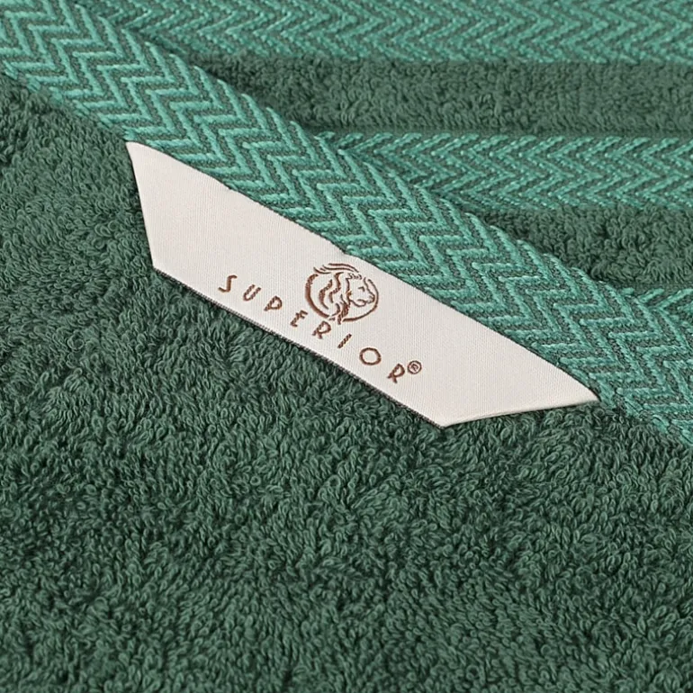 SUPERIOR® Hays Collection | 100% Cotton 3-pc. Quick Dry Solid Bath Towel Set
