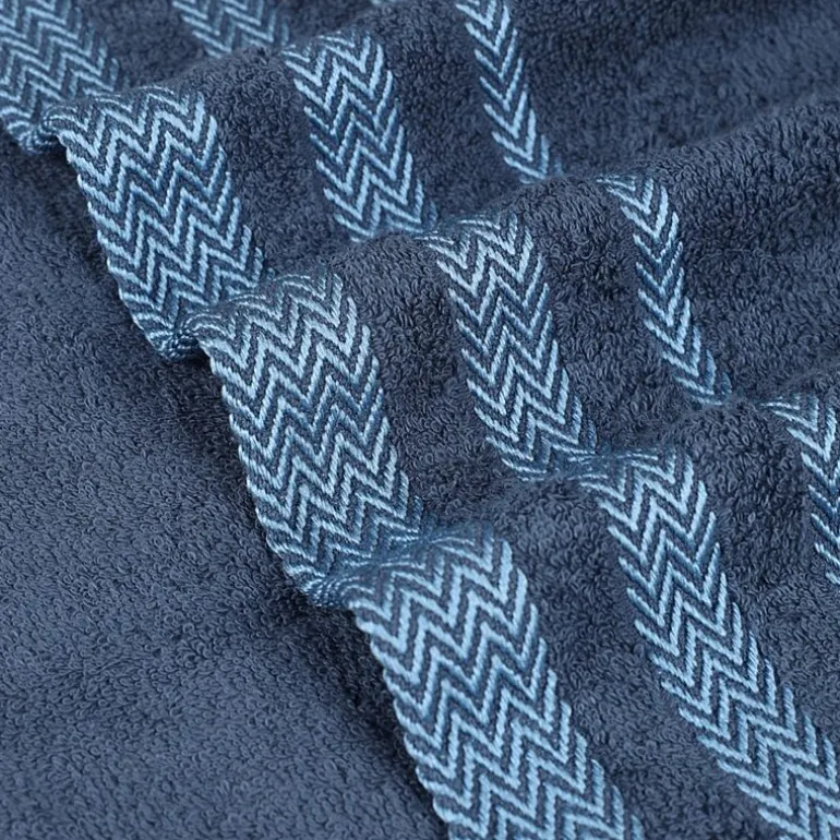 SUPERIOR® Hays Collection | 100% Cotton 3-pc. Quick Dry Solid Bath Towel Set