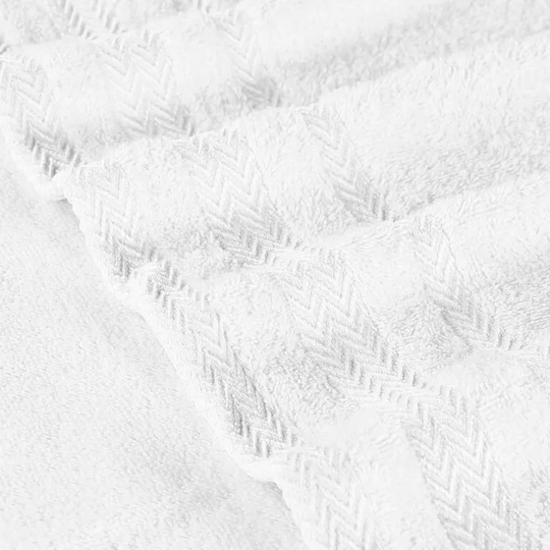 SUPERIOR® Hays Collection | 100% Cotton 3-pc. Quick Dry Solid Bath Towel Set
