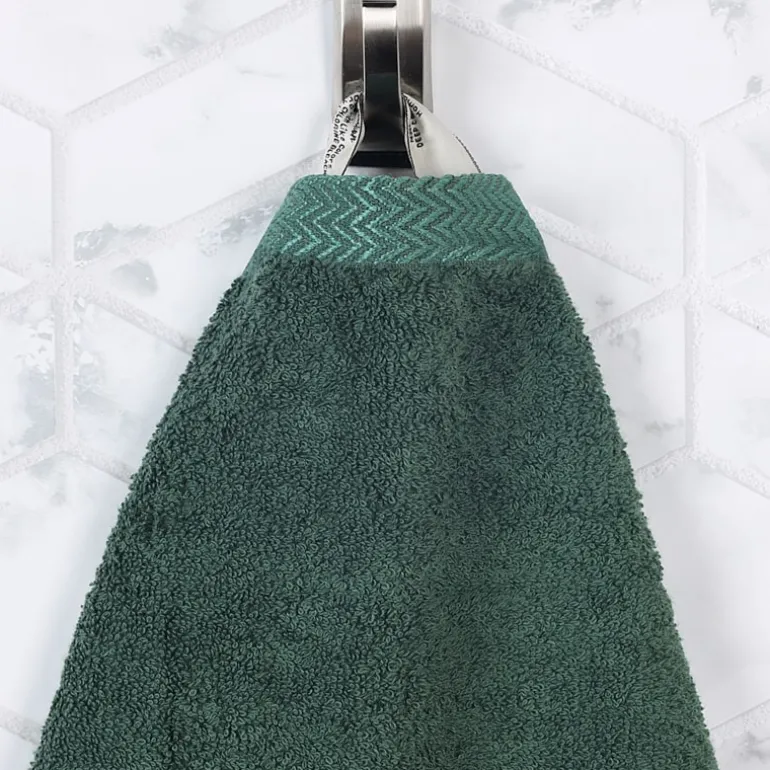 SUPERIOR® Hays Collection | 100% Cotton 3-pc. Quick Dry Solid Bath Towel Set