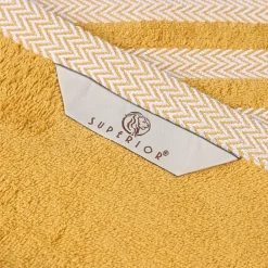 SUPERIOR® Hays Collection | 100% Cotton 3-pc. Quick Dry Solid Bath Towel Set
