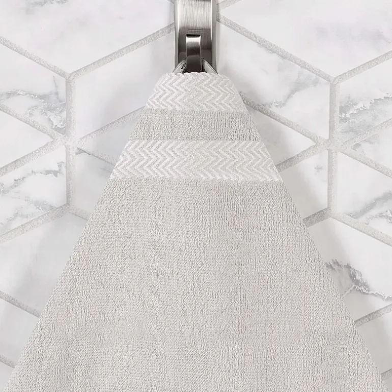 SUPERIOR® Hays Collection | 100% Cotton 3-pc. Quick Dry Solid Bath Towel Set