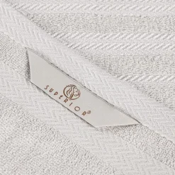 SUPERIOR® Hays Collection | 100% Cotton 3-pc. Quick Dry Solid Bath Towel Set