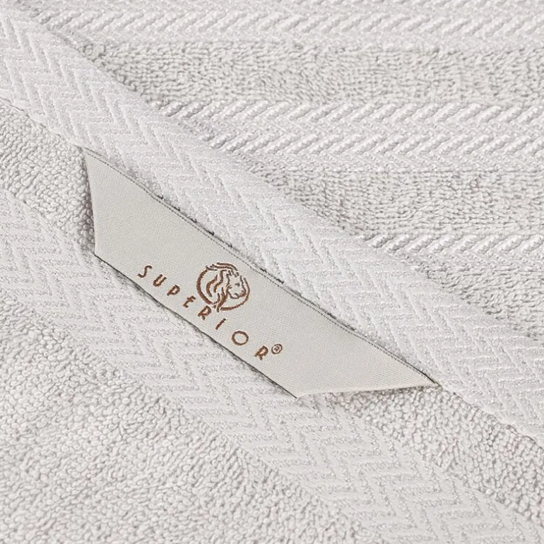 SUPERIOR® Hays Collection | 100% Cotton 3-pc. Quick Dry Solid Bath Towel Set