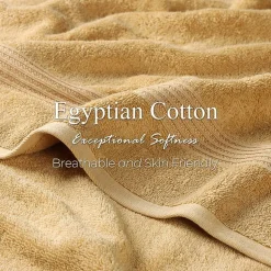 SUPERIOR® Heritage Collection | Luxury Egyptian Cotton 12-pc. Quick Dry Solid Bath Towel Set