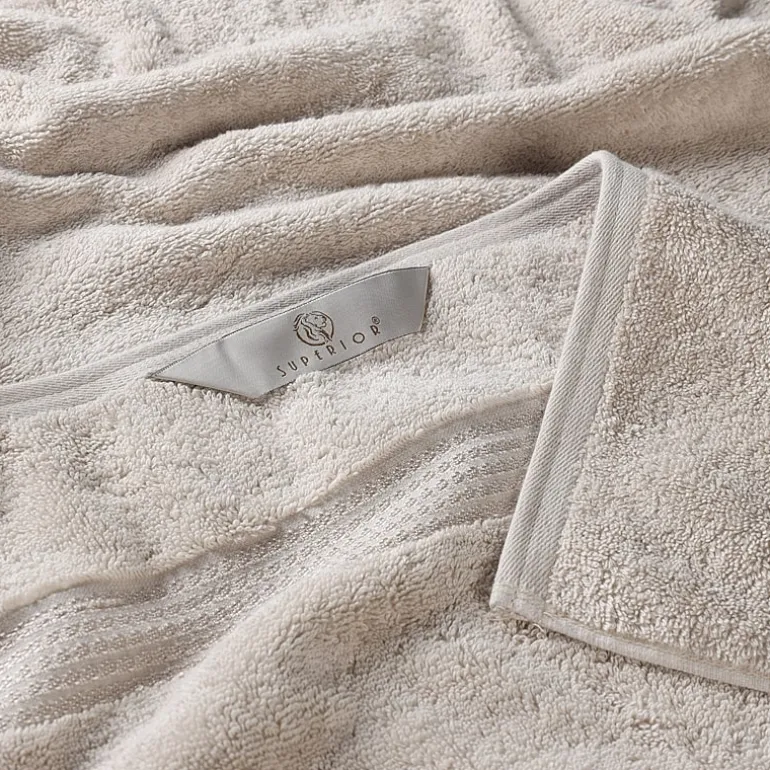 SUPERIOR® Heritage Collection | Luxury Egyptian Cotton 12-pc. Quick Dry Solid Bath Towel Set