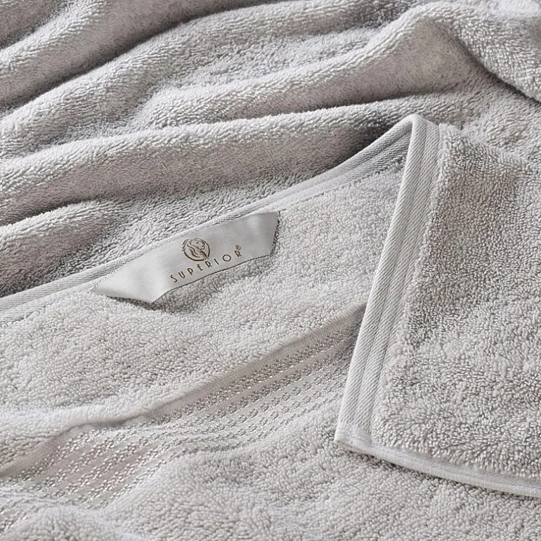 SUPERIOR® Heritage Collection | Luxury Egyptian Cotton 12-pc. Quick Dry Solid Bath Towel Set