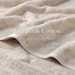 SUPERIOR® Heritage Collection | Luxury Egyptian Cotton 12-pc. Quick Dry Solid Bath Towel Set