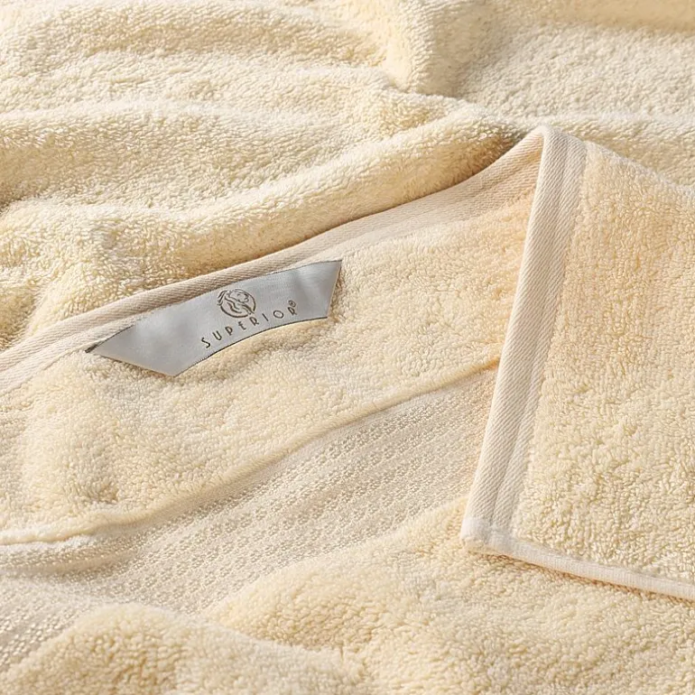 SUPERIOR® Heritage Collection | Luxury Egyptian Cotton 12-pc. Quick Dry Solid Bath Towel Set