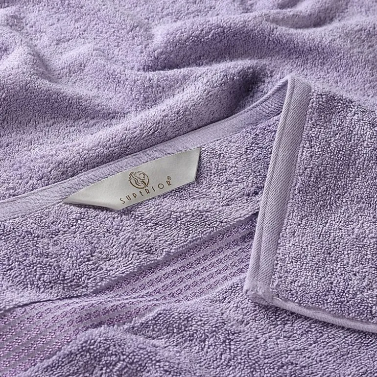 SUPERIOR® Heritage Collection | Luxury Egyptian Cotton 12-pc. Quick Dry Solid Bath Towel Set