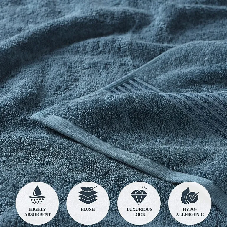 SUPERIOR® Heritage Collection | Luxury Egyptian Cotton 12-pc. Quick Dry Solid Bath Towel Set