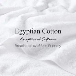 SUPERIOR® Heritage Collection | Luxury Egyptian Cotton 12-pc. Quick Dry Solid Bath Towel Set