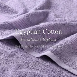 SUPERIOR® Heritage Collection | Luxury Egyptian Cotton 12-pc. Quick Dry Solid Bath Towel Set