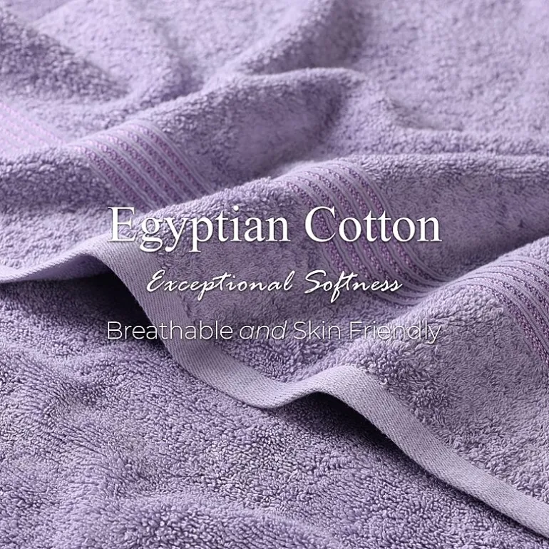 SUPERIOR® Heritage Collection | Luxury Egyptian Cotton 12-pc. Quick Dry Solid Bath Towel Set