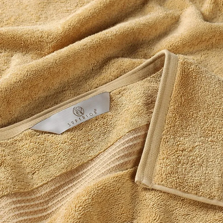 SUPERIOR® Heritage Collection | Luxury Egyptian Cotton 12-pc. Quick Dry Solid Bath Towel Set