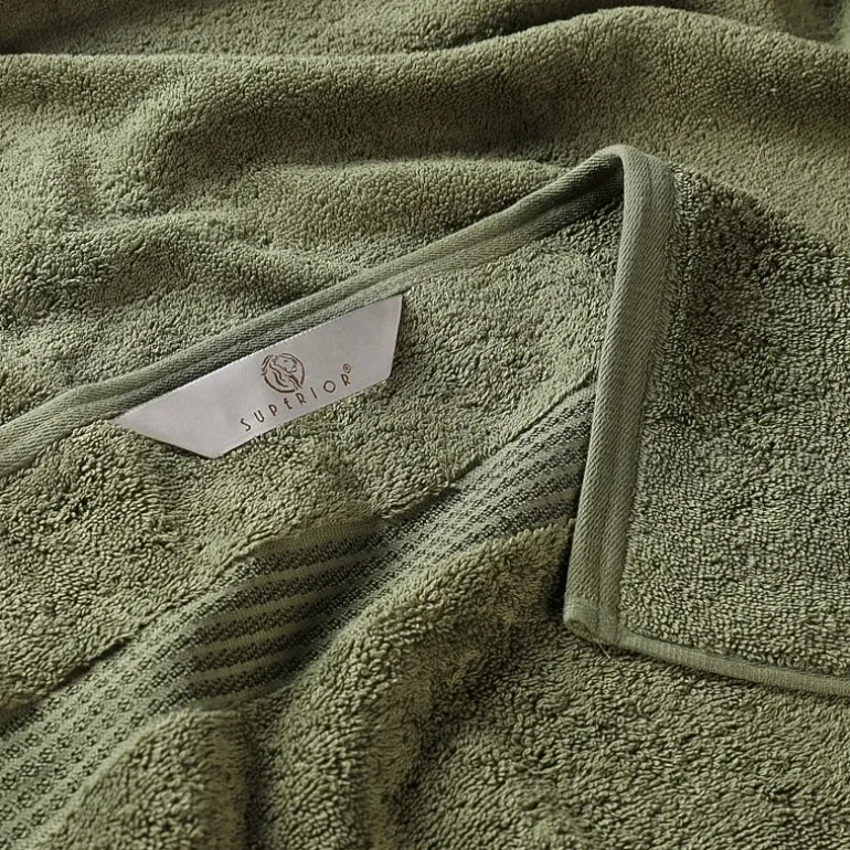 SUPERIOR® Heritage Collection | Luxury Egyptian Cotton 12-pc. Quick Dry Solid Bath Towel Set