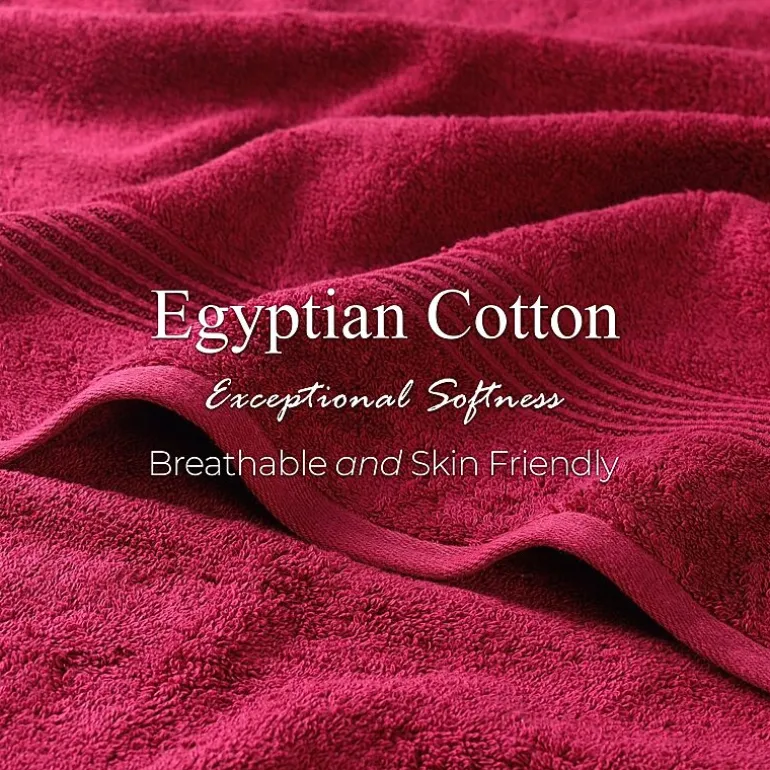 SUPERIOR® Heritage Collection | Luxury Egyptian Cotton 8-pc. Quick Dry Bath Towel Set