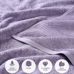 SUPERIOR® Heritage Collection | Luxury Egyptian Cotton 8-pc. Quick Dry Bath Towel Set
