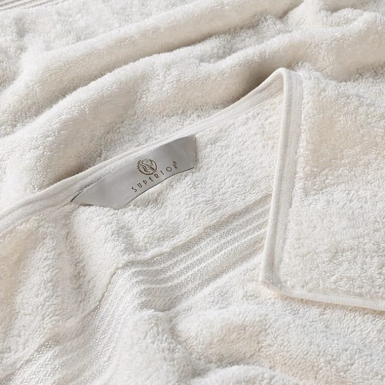 SUPERIOR® Heritage Collection | Luxury Egyptian Cotton 8-pc. Quick Dry Bath Towel Set