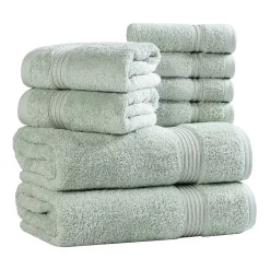 SUPERIOR® Heritage Collection | Luxury Egyptian Cotton 8-pc. Quick Dry Bath Towel Set
