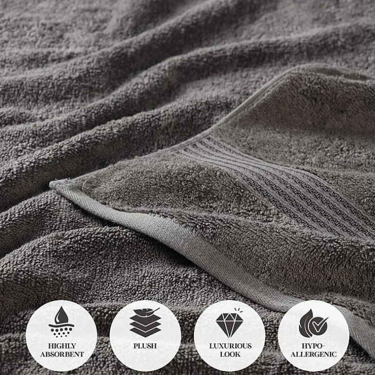 SUPERIOR® Heritage Collection | Luxury Egyptian Cotton 8-pc. Quick Dry Bath Towel Set