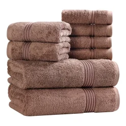 SUPERIOR® Heritage Collection | Luxury Egyptian Cotton 8-pc. Quick Dry Bath Towel Set