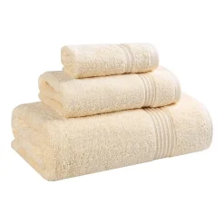SUPERIOR® Heritage Collection | Luxury Egyptian Cotton 3-pc. Quick Dry Solid Bath Towel Set